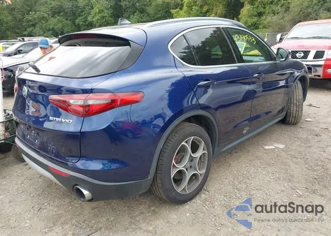 2018 Alfa Romeo Stelvio Ti Awd from USA, damaged, VIN ZASFAKBN8J7B78038